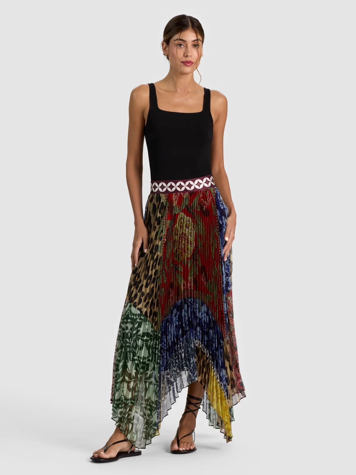 Alice & Olivia Katz Midi Skirt