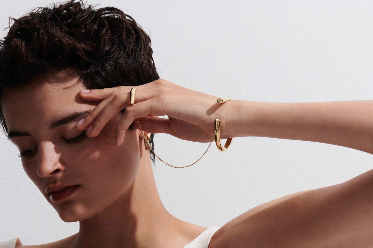 Demarson Marlo Ring to Wrist Cuff