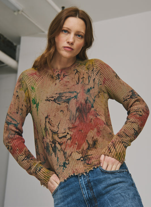 Autumn Cashmere Scallop Shaker Sweater