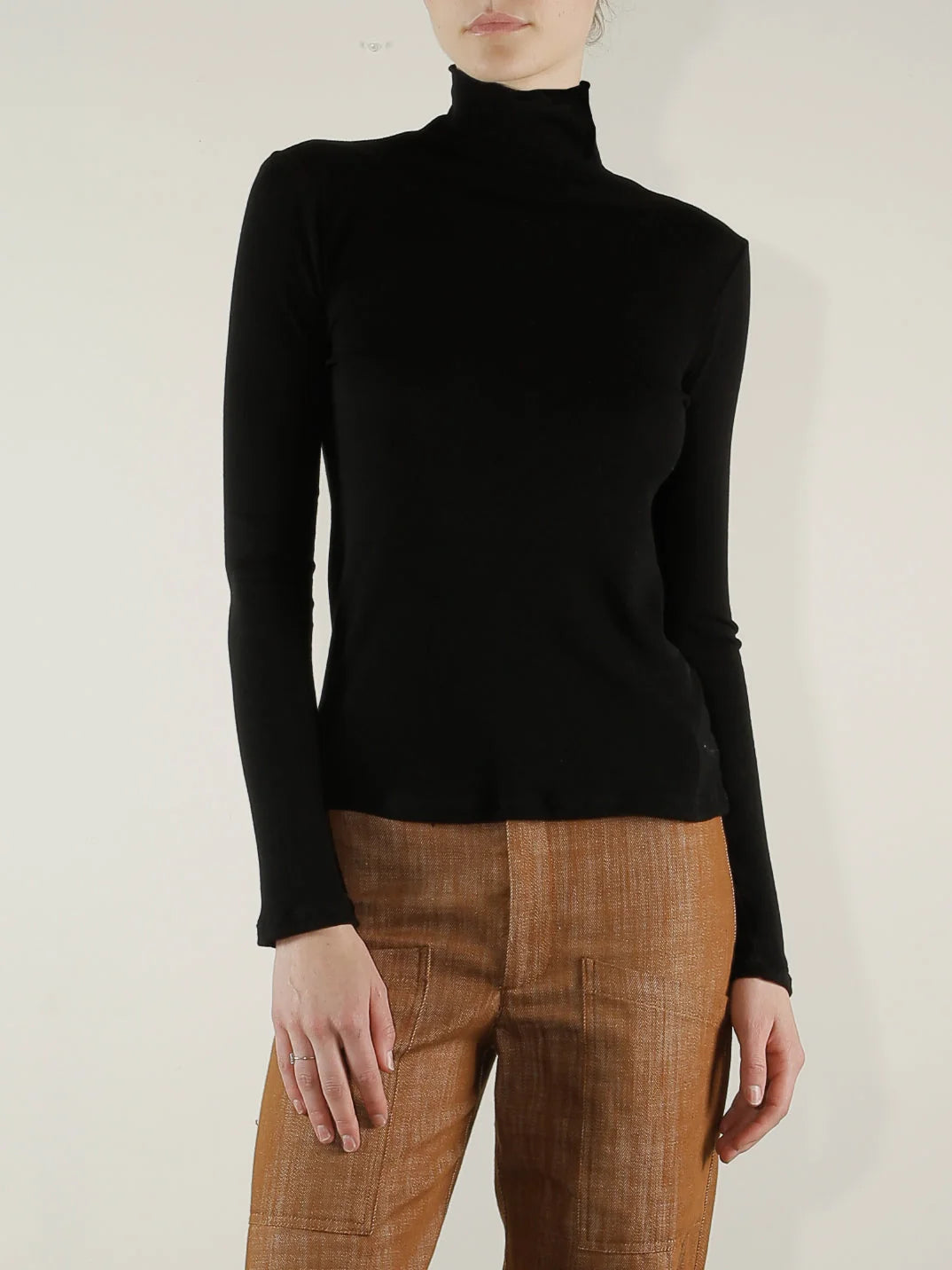 Pharaoh Cleo Turtleneck Lightweight Rib