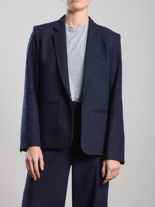 Pharaoh Cyrus Pinstripe Blazer
