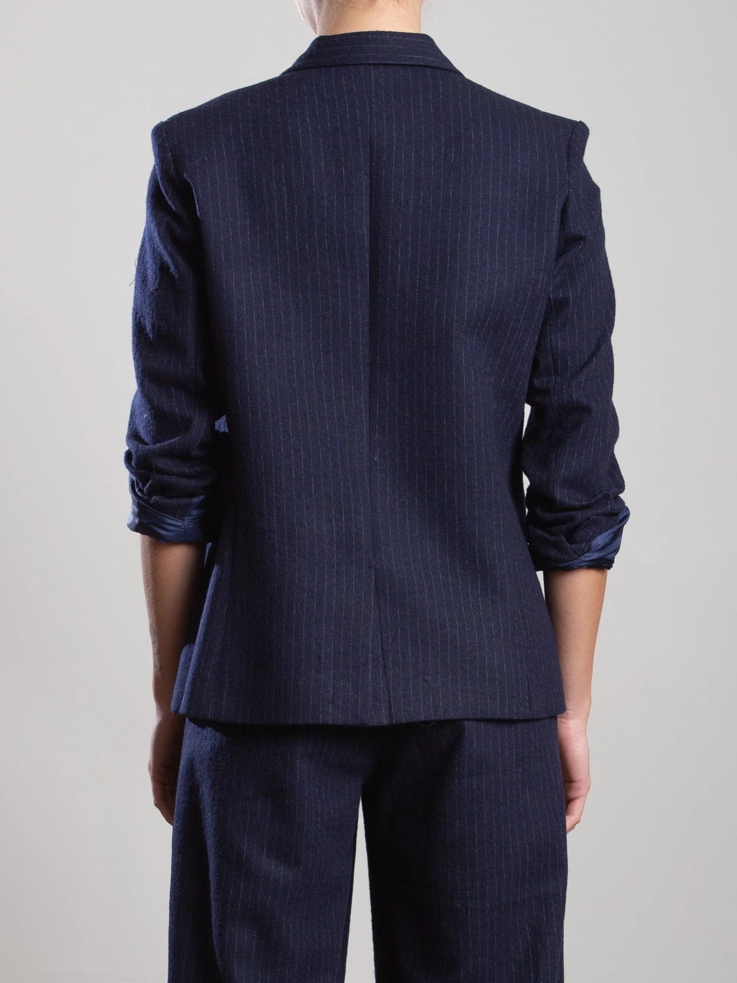 Pharaoh Cyrus Pinstripe Blazer
