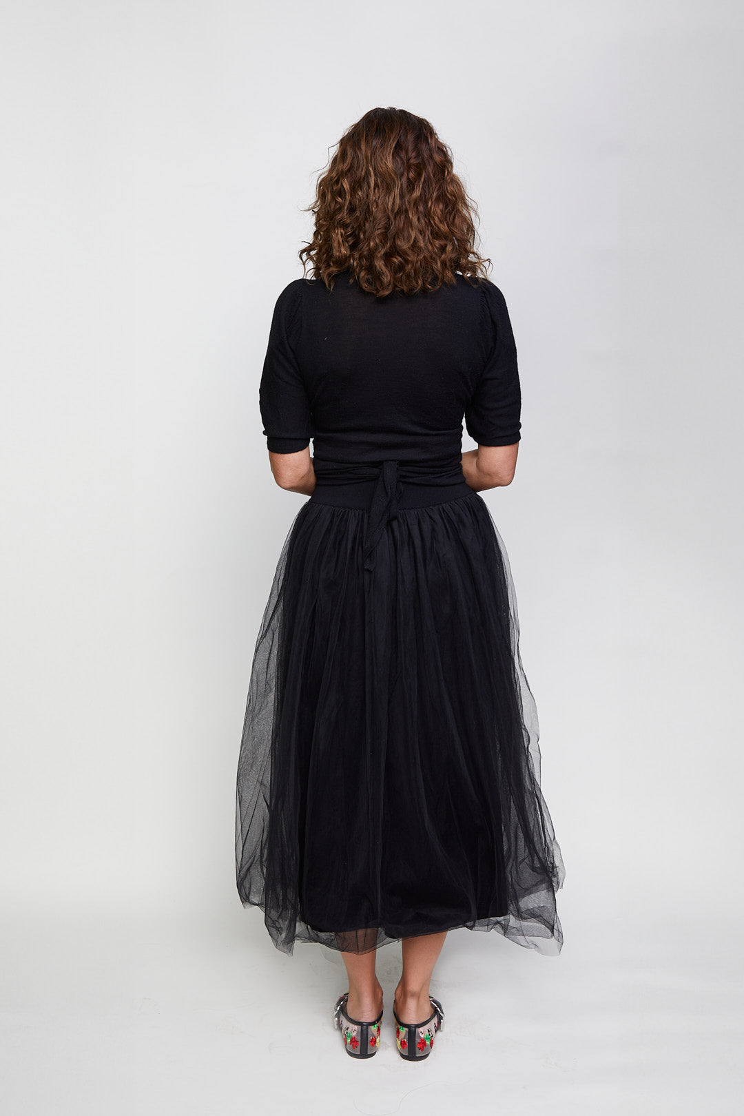 Autumn Cashmere Gathered Tulle Skirt