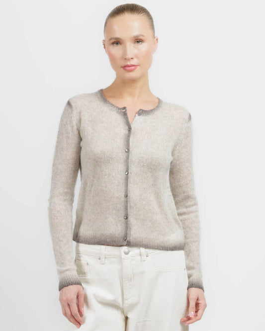 Autumn Cashmere Smudge Tip Cardigan