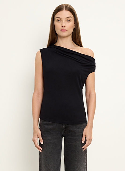 Michael Stars Delilah Off-Shoulder Draped Top