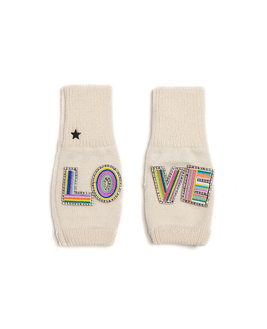 Jocelyn Beaded Love Mittens