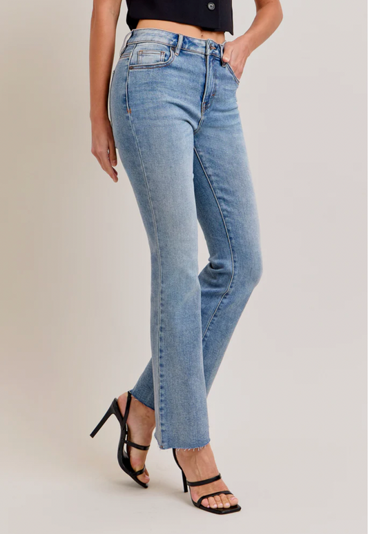 Hidden Bootcut Clean Hem