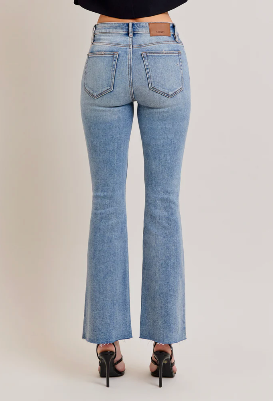 Hidden Bootcut Clean Hem