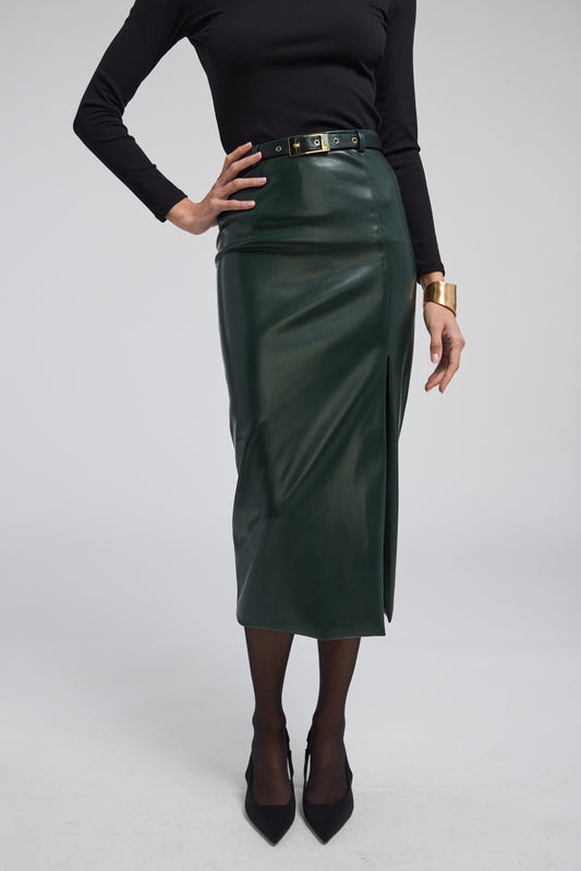 Generation Love Kiva Leather Skirt