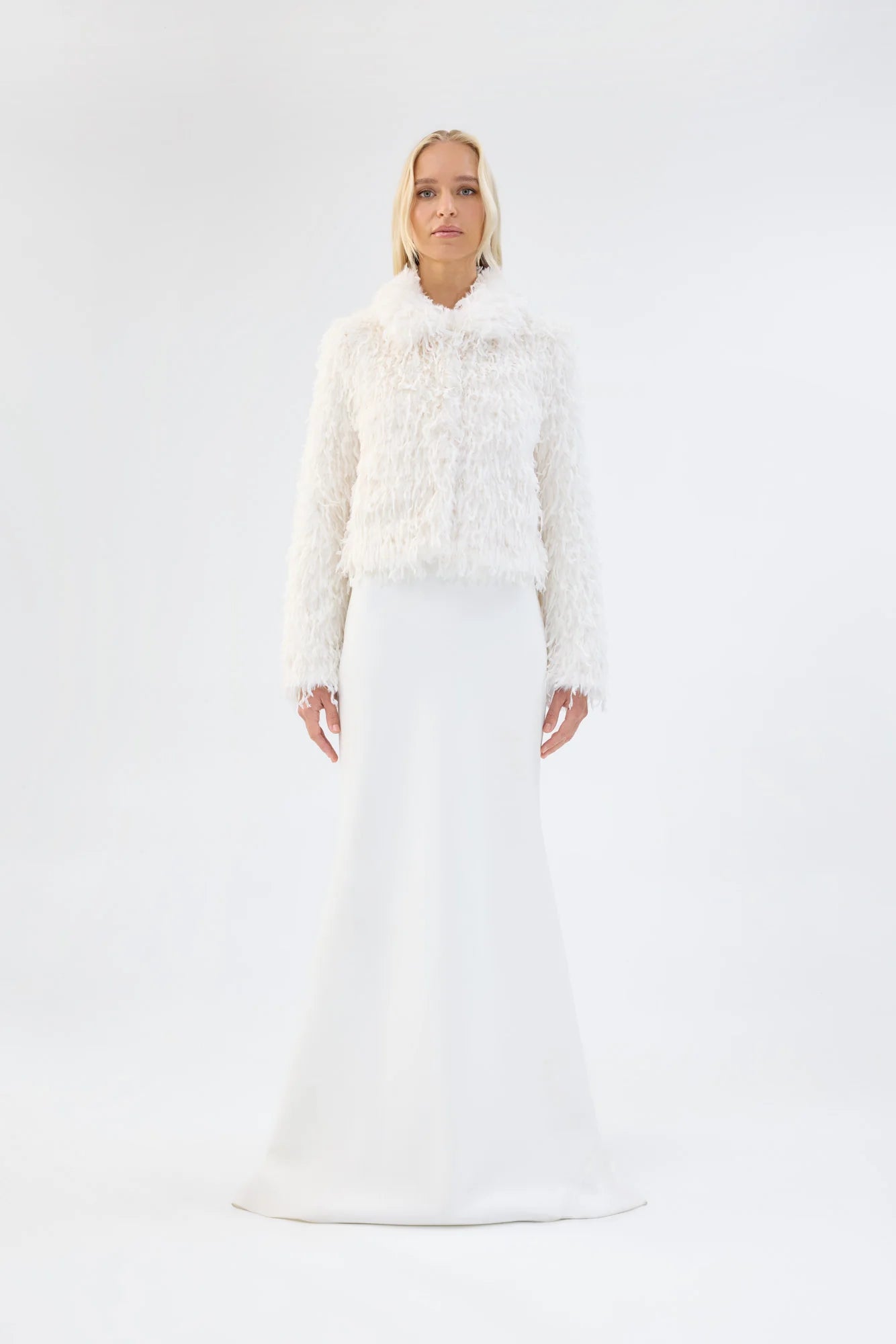 Unreal Fur Swan Lake Jacket