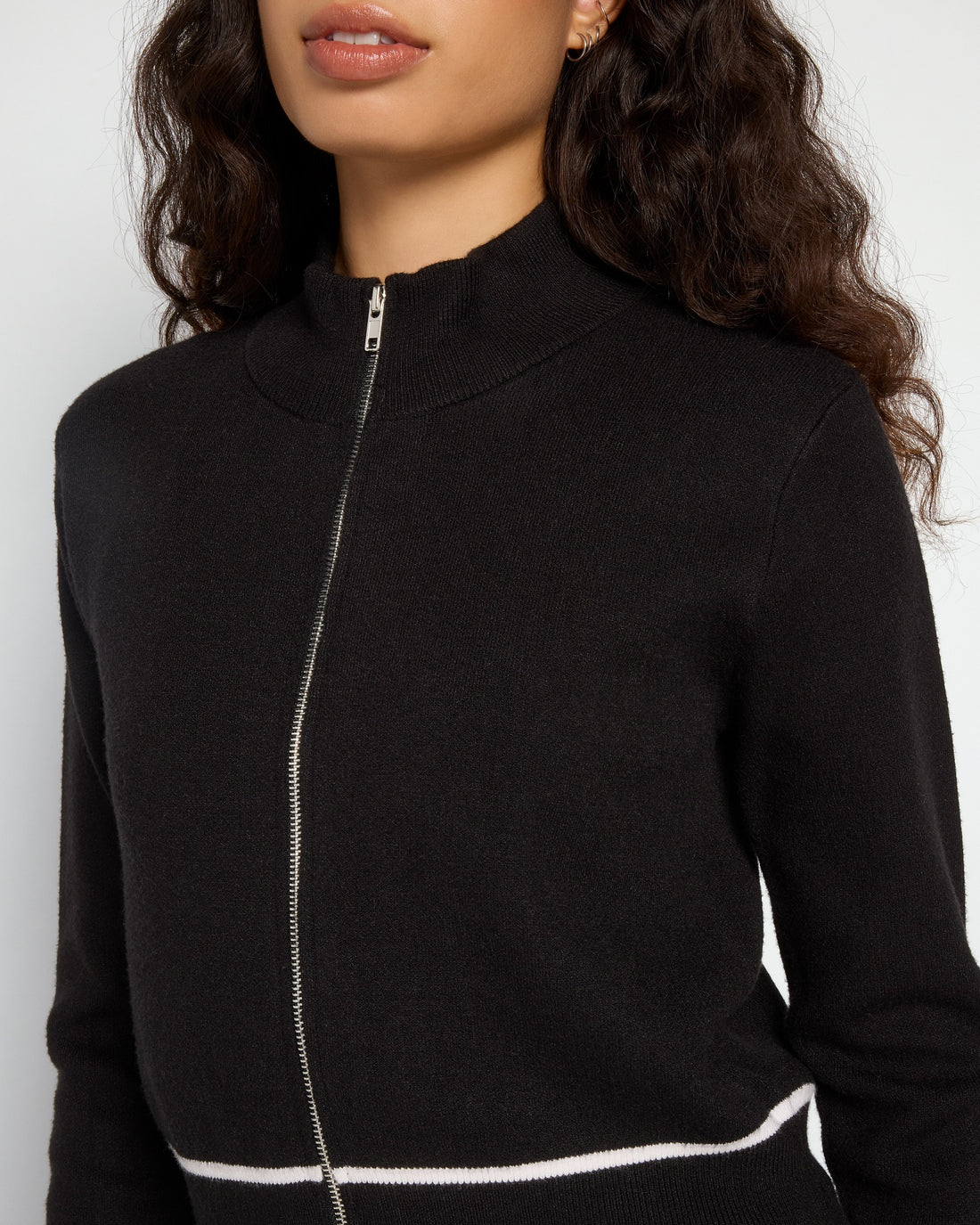 Theo & Spence Mock Full Zip