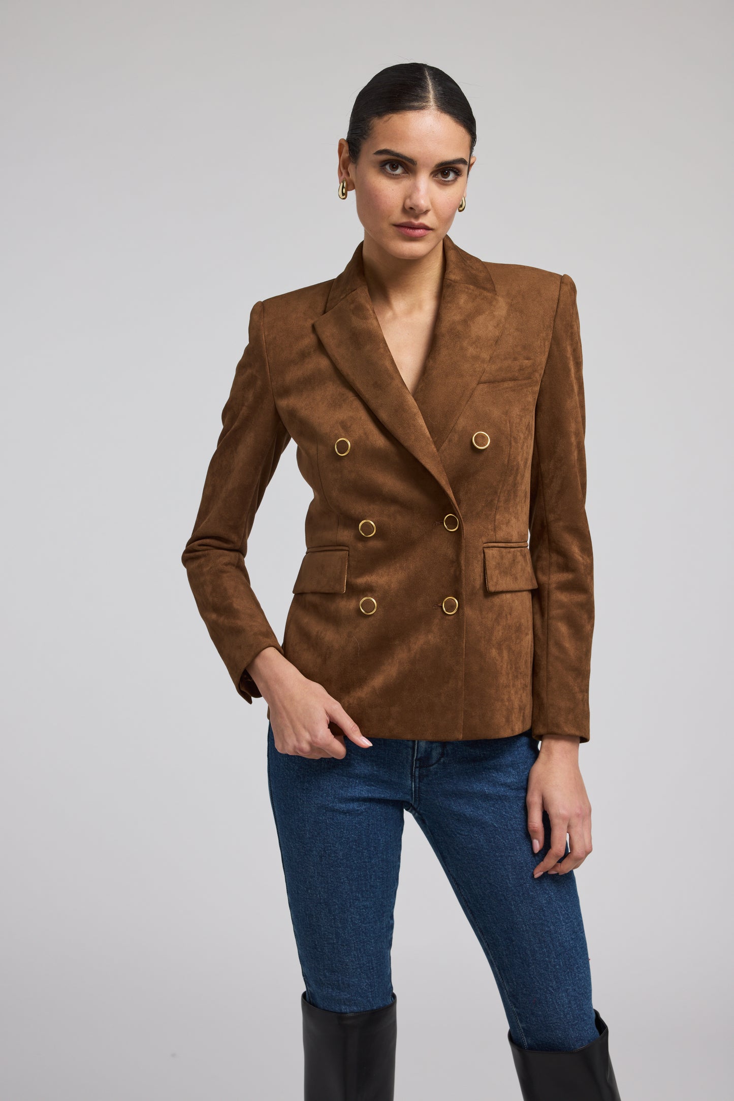 Generation Love Arielle Suede Blazer