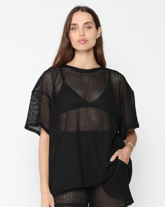 Ripley Rader Fishnet Shirt