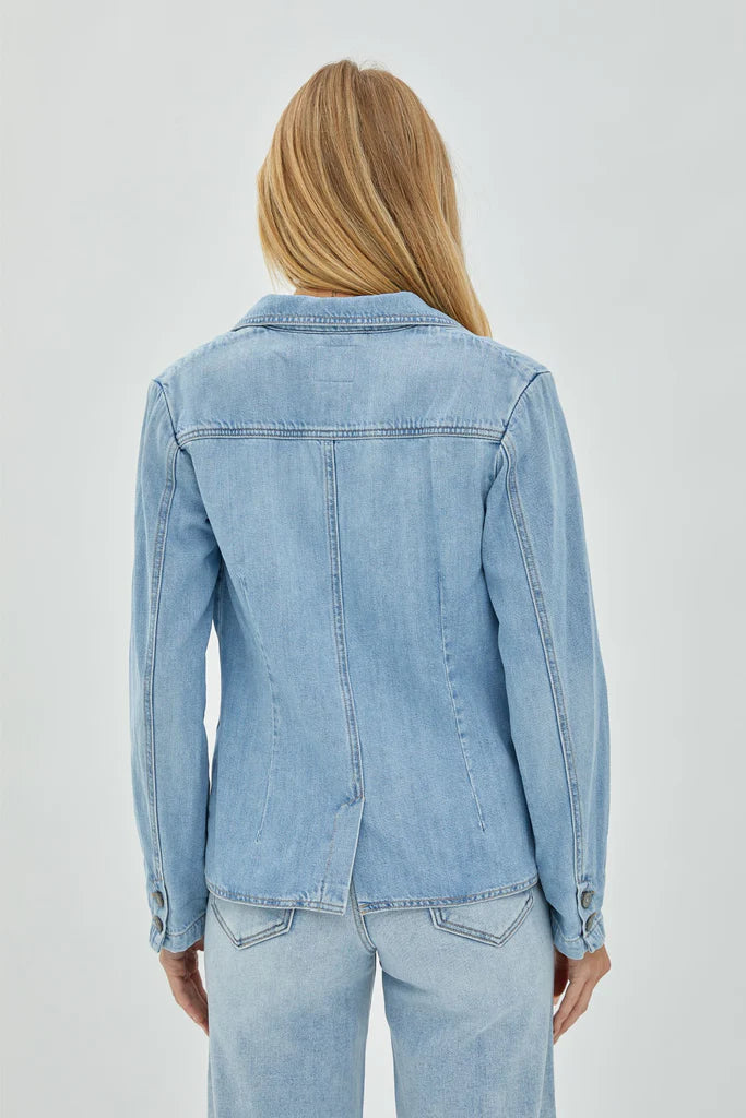 Hidden Denim Blazer