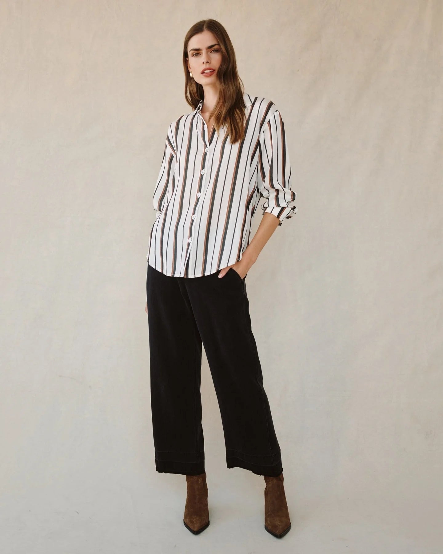 Bella Dahl Boyfriend Button Down
