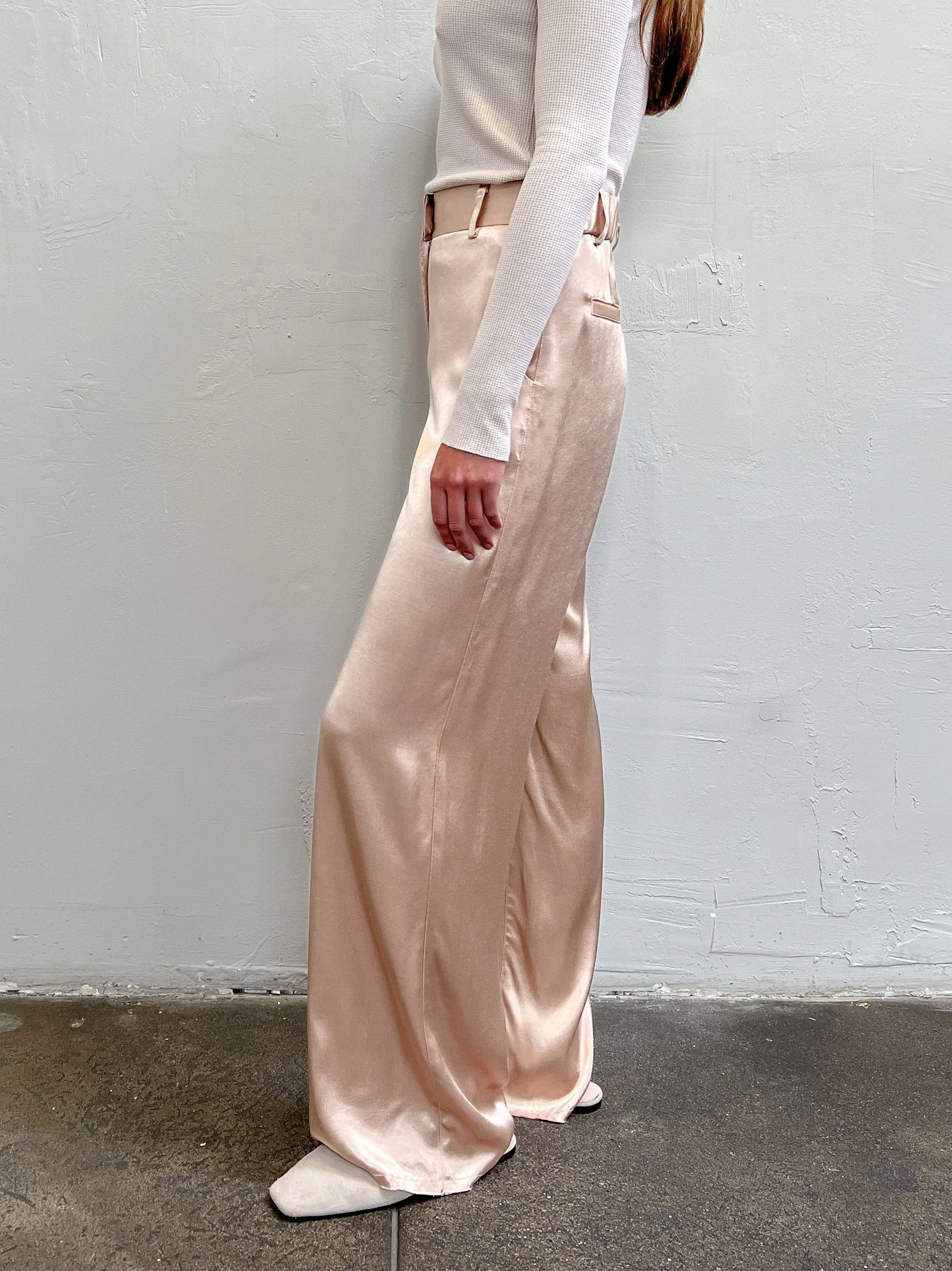 Pharaoh Italian Satin Hepburn Pant