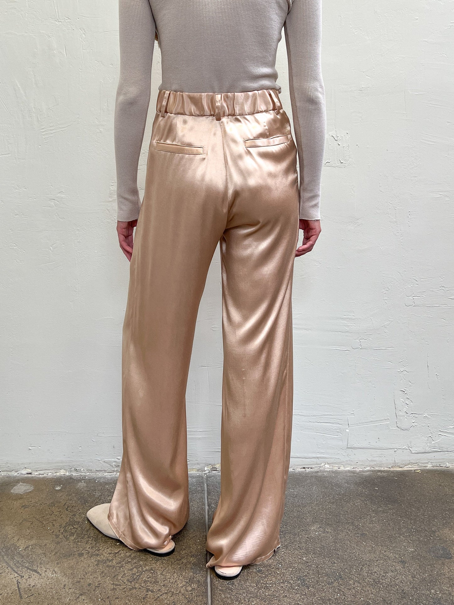 Pharaoh Italian Satin Hepburn Pant