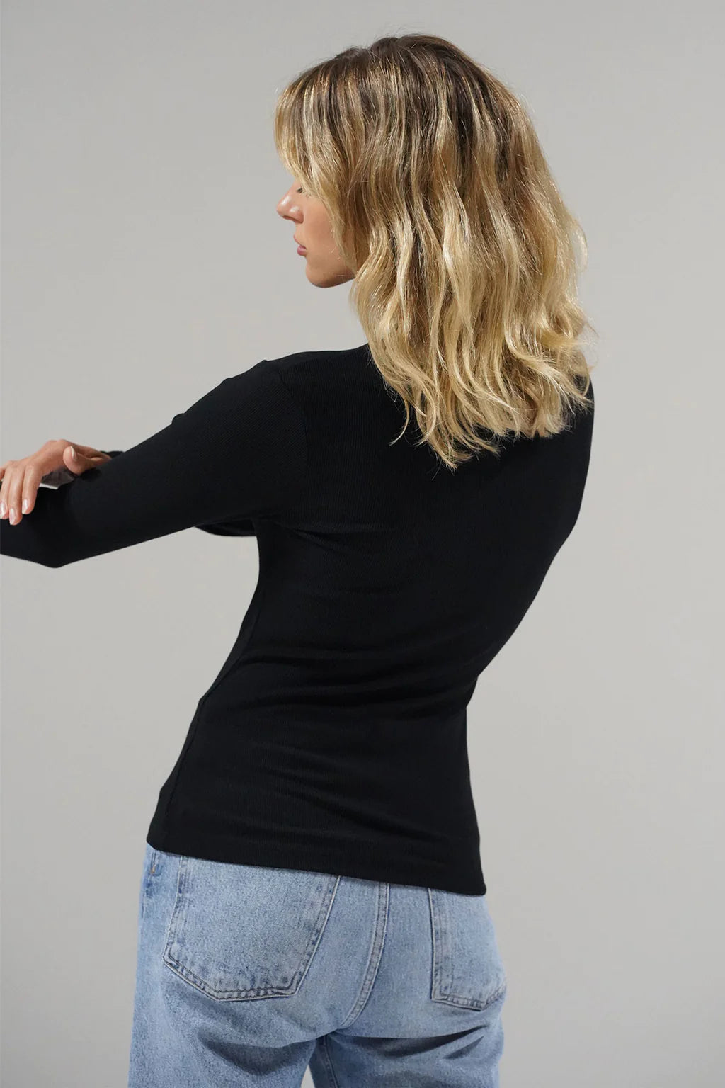 LNA Dalston Ribbed Long Sleeve