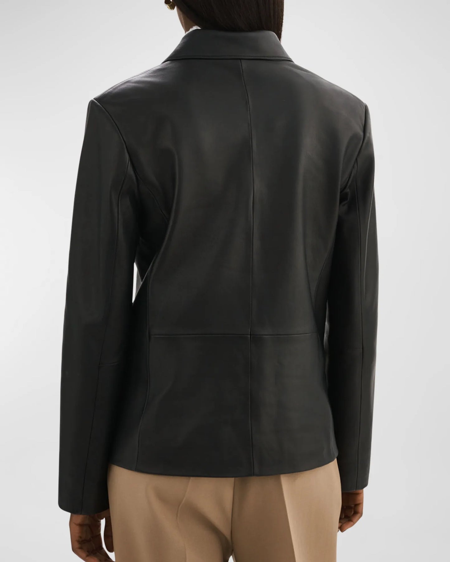 Lamarque Elza Leather Blazer