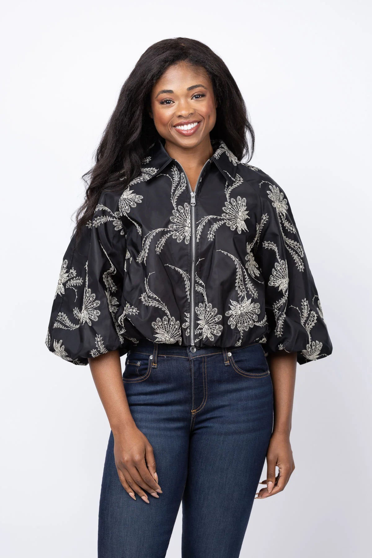 Cinq A Sept Fan Emb Paulina Jacket