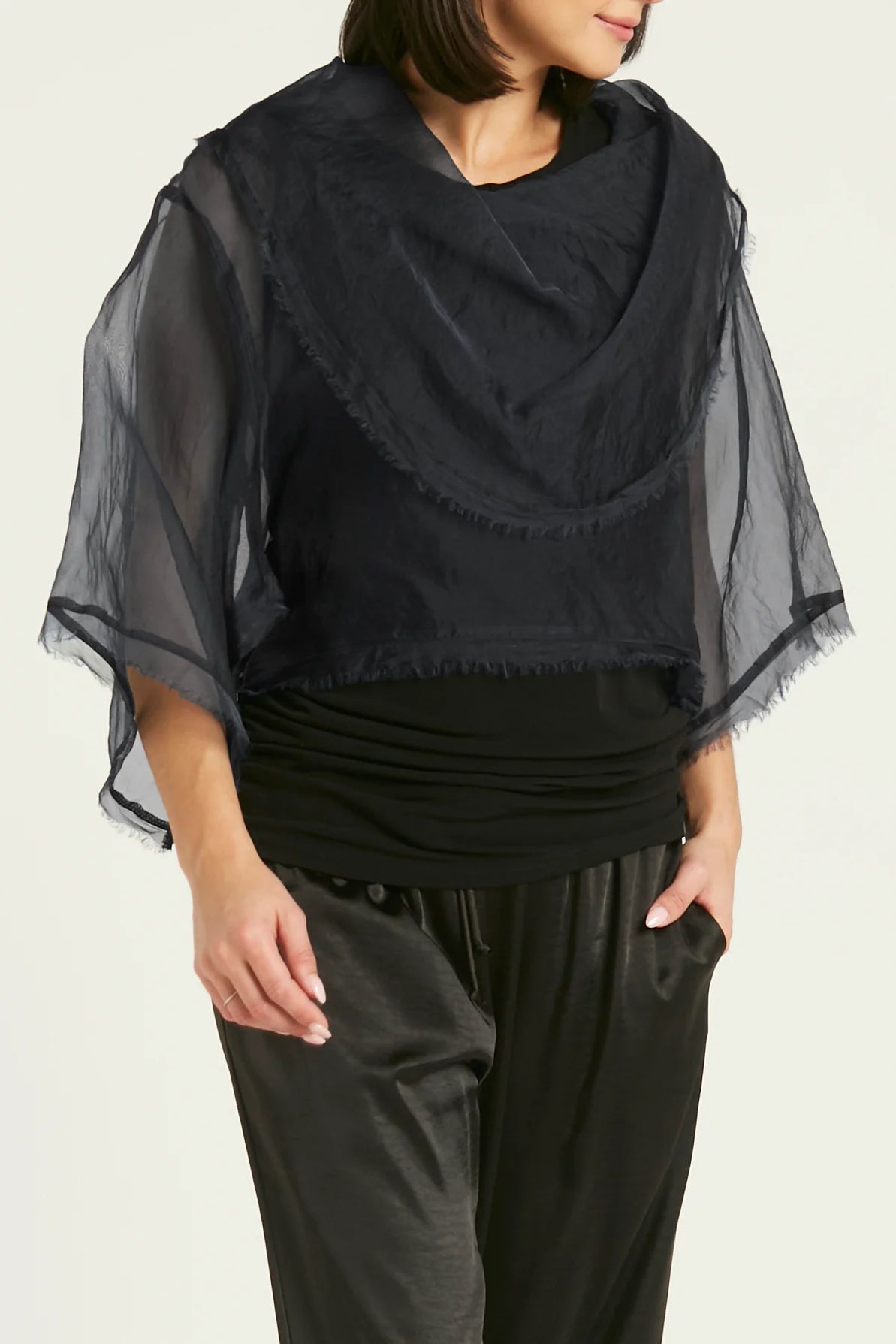 Planet Organza Jackie O Top