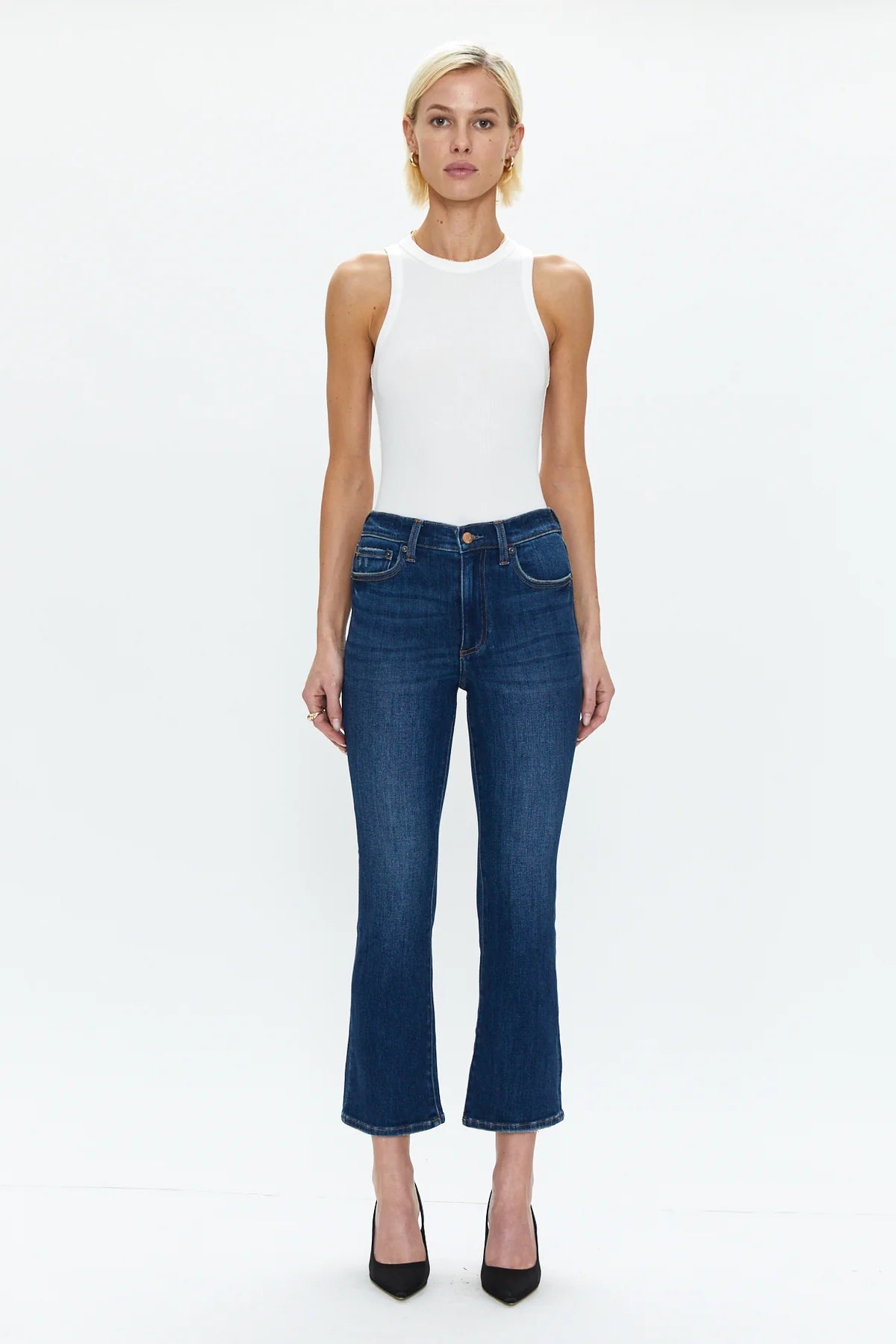 Pistola Lennon High Rise Crop Boot Pant