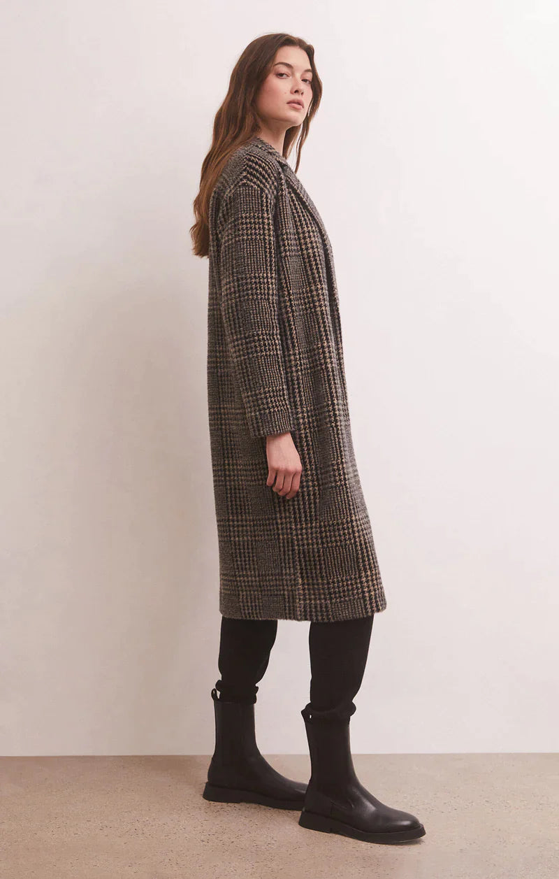 Z Supply Mason Houndstooth Coat