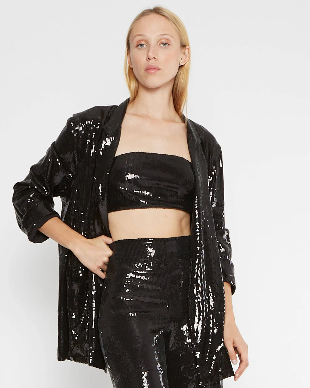Ripley Rader Sequin Blazer