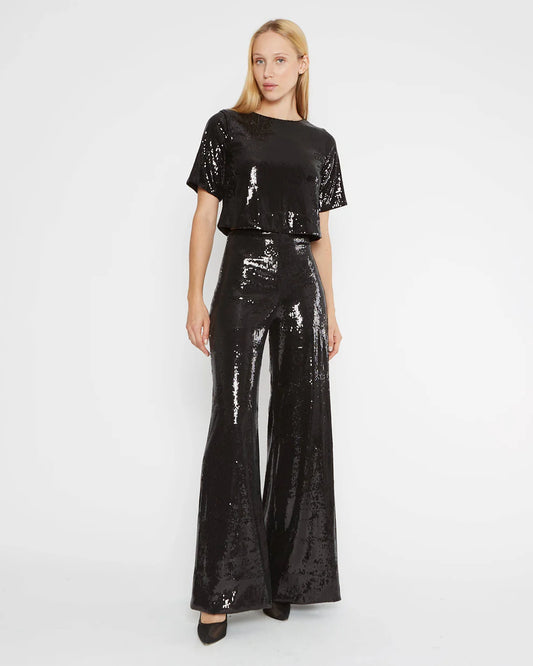 Ripley Rader Sequin Wide Leg Pant