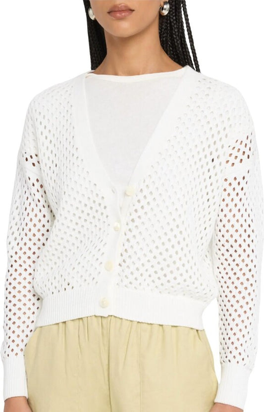 Autumn Cashmere Mesh Bomber