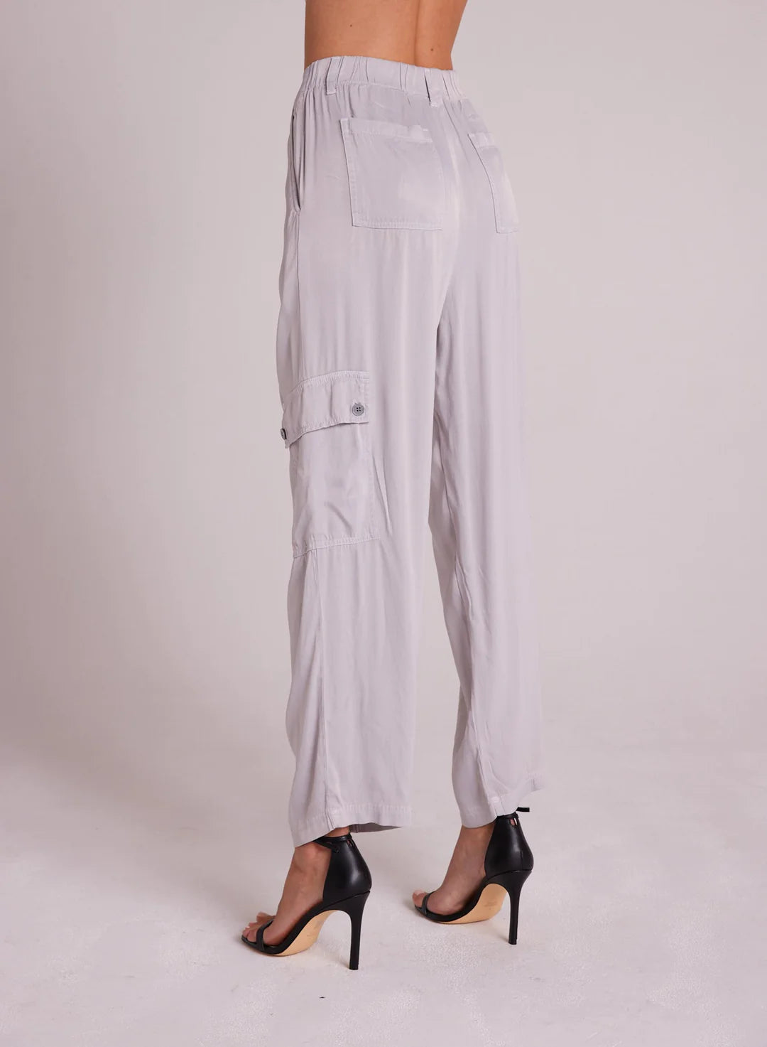 Bella Dahl Satin Cargo Trouser