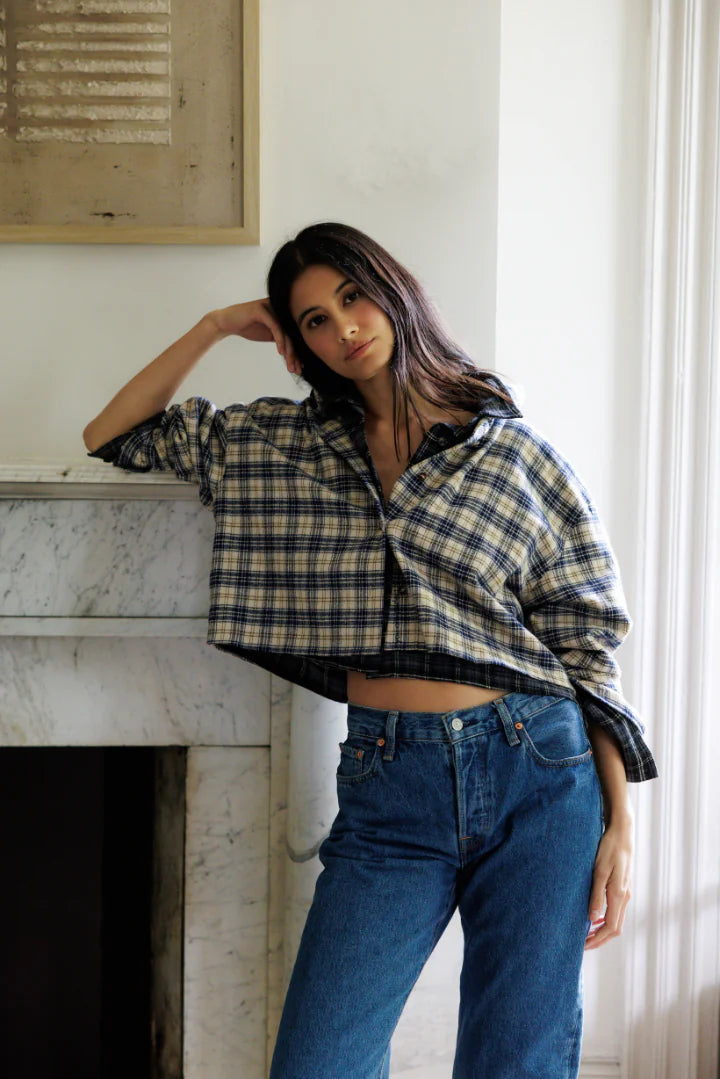 Perfect White Tee Tate Button Down