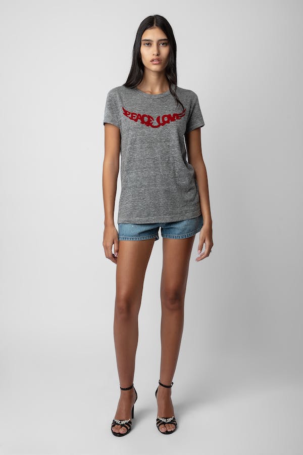 Zadig & Voltaire Walk Peace & Love Tee