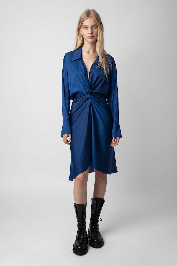 Zadig & Voltaire Rozo Satin Dress