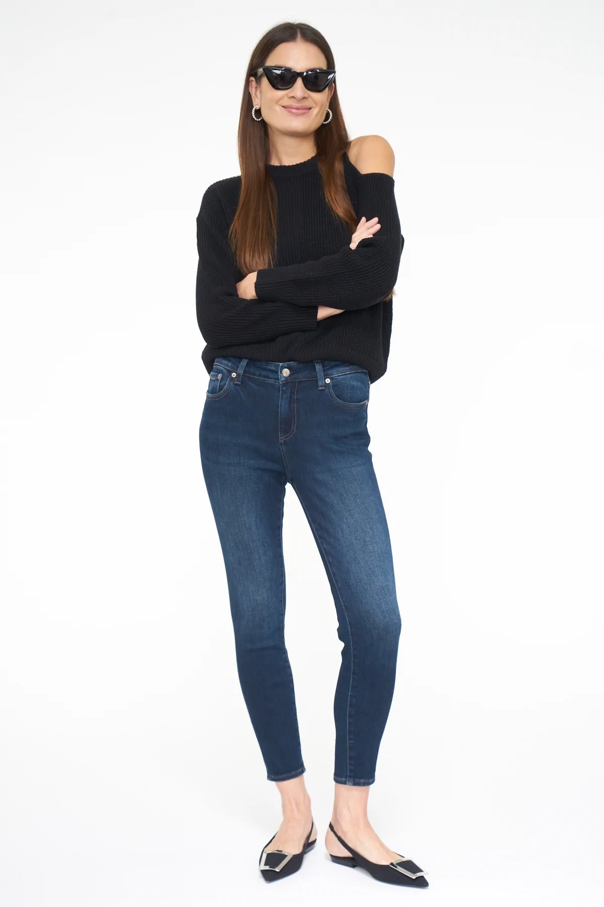 Pistola Audrey Mid Rise Skinny