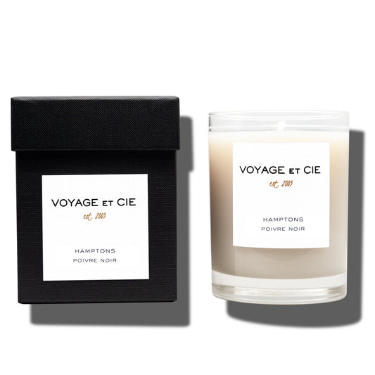 Voyage et Cie Hamptons Poivre Noir Candle