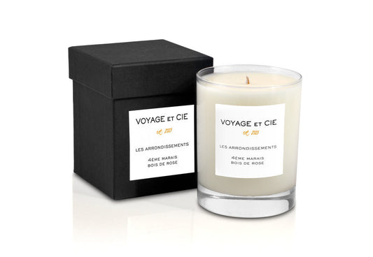 Voyage et Cie Bois De Rose Candle